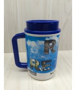 Reduce Reuse Recycle 1999 NCCU Eagles insulated plastic coffee cup trave... - £10.19 GBP