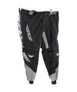 FLY RACING 303 Race Pants MOTORCYCLE sz 36 31” BLACK MX ATV with Pads Ad... - $1,225.19 MXN