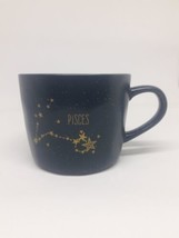 Over and Back Navy-Blue PISCES Zodiac Sign 16 oz Coffee Cup Mug New  - £11.05 GBP