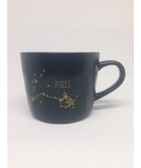 Over and Back Navy-Blue PISCES Zodiac Sign 16 oz Coffee Cup Mug New  - £10.44 GBP