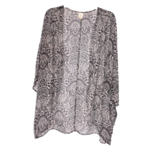 Faded Glory Women&#39;s Light Weight Cardigan Size XL 16-18 Swim Cover Up - $11.88