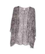 Faded Glory Women&#39;s Light Weight Cardigan Size XL 16-18 Swim Cover Up - $16.38 CAD