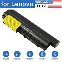 T400 Battery For Lenovo Thinkpad T61 R61 R400 T61P 14.1&quot; Widescreen Power Supply - £27.17 GBP