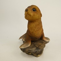 Masterpiece By Homco Baby Seal Figure Vintage 1981 Hand Painted SIJJX - £10.39 GBP