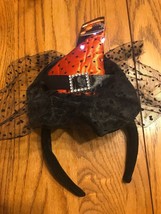 Devil Headband - womens - Happy Halloween   Witch Hat Headband - NWT Shi... - £20.48 GBP