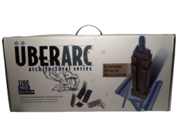 Uberarc Architectual Series Empire State Skyscraper STEM Toy New York Blueprints - £57.24 GBP