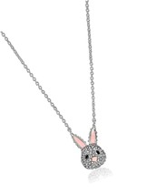 Rabbit Mini Clear/Silver Pendant - £186.84 GBP