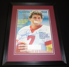 Joe Theismann Signed Framed 1984 Sports Illustrated Magazine Cover Washi... - £62.37 GBP