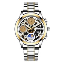 Luxury Sports Quartz Stainless Steel Watch For Men Brand New Fast Free S... - £23.48 GBP