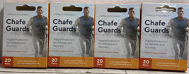Chafe Guards Nipple Protection For Athletes &amp; Runners 4 Packs 80 Pair Pr... - £11.84 GBP