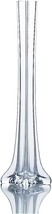 Wgv Eiffel Tower Vase, Open 1&quot;, Height 16&quot;, Clear Glass Floral Container, 1 Pc.. - £30.28 GBP