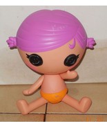 MGA Lalaloopsy Baby Pink Hair Orange Diaper Full Size Doll - $187.38 MXN