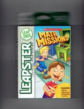 Leapfrog Leapster Scholastic's  Math Missions Game Cartridge Game Educational - $14.36