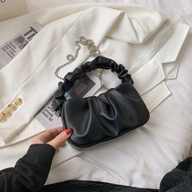 Fashion Pleated Design Mini Shoulder Bags for Women 2022  Travel  Chain Handbags - £22.60 GBP