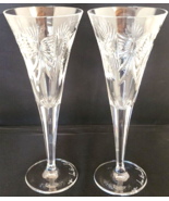 Waterford Crystal Millennium Collection Champagne Flutes 5 Toasts Sean O... - $128.23 CAD