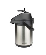 Brentwood CTSA-2500 2.5-Liter Airpot Hot &amp; Cold Drink Dispenser Stainles... - $58.32 CAD