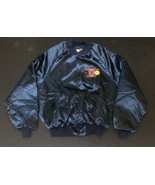 Vtg Satin Bomber Orange County Cop Bowl 1989 XII Football King Louie Pro... - £87.86 GBP