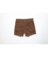 Vintage 70s Streetwear Boys Size 16 Faded Frayed Western Short Shorts Br... - €38,11 EUR