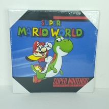 Super Mario World Nintendo Branded SNES Art Canvas Set 12&quot; X 12&quot; New Sealed - $25.24