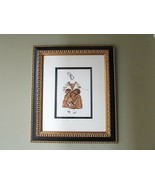 GEORGES BRAQUE FRENCH LITHOGRAPH W/HAND COLORING 1ST ED FRAME COA 1971 &quot;... - $222.75