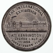 1862 London International Exhibition Medal Lead 38 mm AU Condition - £77.84 GBP