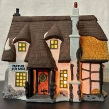 Dept 56 Maylie Cottage Dickens Village Lighted Christmas Building - 1991 - $39.60