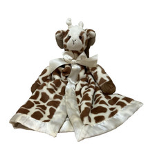 Bearington Baby Giraffe Patches Cream Spots Lovey Security Blanket Plush Toy - £11.05 GBP