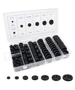170PCS Rubber Grommet Firewall Hole Plug Kit - 7 Sizes for Wiring & Drilling Pro - $20.78