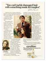Clairol Julius Caruso Professional Treatment Vintage 1973 Full-Page Maga... - $182.07 MXN