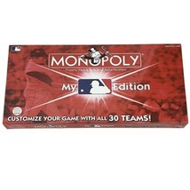 Parker Brothers My MLB Edition Monopoly Game Major League Baseball Customize New - $28.50