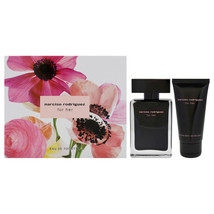 NARCISO RODRIGUEZ FOR HER 2 PCS SET: 1.6 EAU DE TOILETTE SPRAY + 1.6 BOD... - $98.49