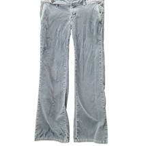 Tommy Jeans Womens Curduroy Pants Grey Size 5 Cotton Blend Stretch Pockets - £13.52 GBP