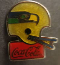 Coca-Cola Seattle Seahawks Super Bowl 1985 Lapel Pin - £2.76 GBP