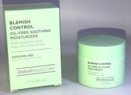 Blemish Control Oil-Free Soothing Moisturizer W Aloe/Cucumber 1.7oz Cooling Gel - £9.39 GBP