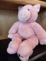 Noah&#39;s Ark 16&quot; Pink Pig Plush Animal  Workshop Stuffed Animal Embroidered Star - £6.73 GBP