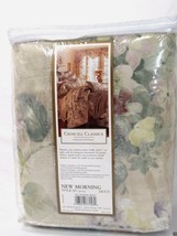 CROSCILL New Morning Floral Multi 4-PC Drapery Panels and Tieback Set(s - $92.00