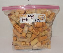 Wine Corks Lot of 145 Craft Project Mixed Assorted Natural &amp; Synthetic U... - $49.45
