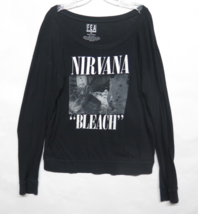 NIRVANA BLEACH FEA merchandising shirt top womens Sz XL Band Album Cover... - £22.29 GBP