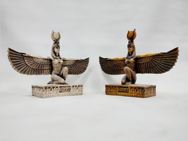 The unique Egyptian goddess Isis. With open wings, Available in two sizes. The g - £97.90 GBP