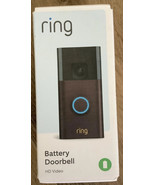Ring Battery Doorbell Full View HD Video- Venetian Bronze - Brand New Se... - $1,310.85 MXN