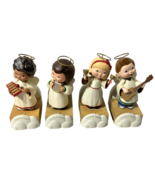 Set of 4 Hallmark Wireless Children&#39;s Angel Choir Christmas Pageant TESTED - £76.21 GBP