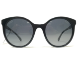CHANEL Sunglasses 5440-A c.888/S8 Black Round Frames with Blue Gradient ... - £175.43 GBP