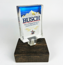 Antique Busch Short Shotgun Beer Tap Handle Knob Vintage Acrylic 5&quot; Anheuser - $64.35