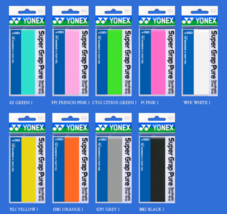 YONEX Super Grap Pure Synthetic 0.6mm Tennis Badminton Tape 1Grip/Pack A... - $14.17+