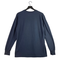 Vertical Sport Mens Long Sleeve Shirt Size Large Athletic Navy Blue Thermal - £6.21 GBP