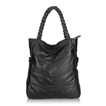 iPinee 100% Leather Bags Real Sheepskin Women Handbags Patchwork Crossbody Bags  - £73.47 GBP
