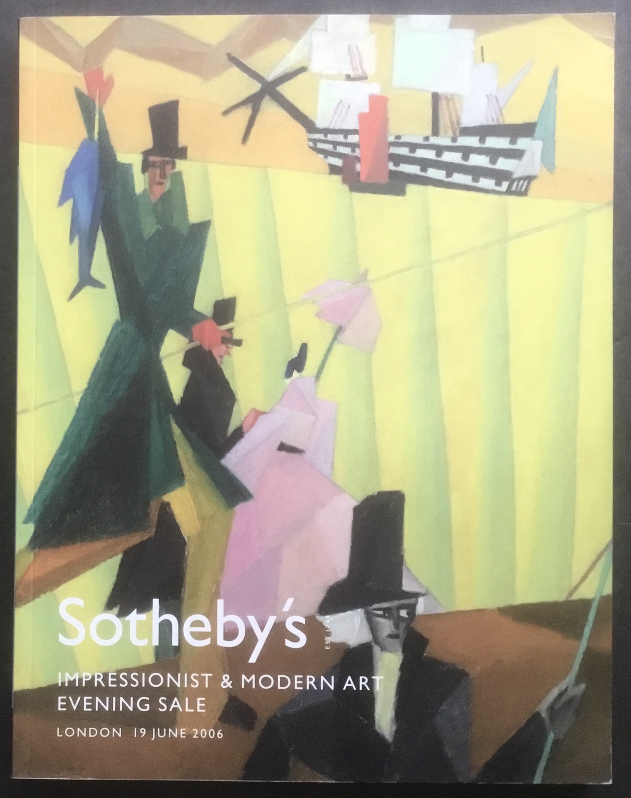 Sotheby's Impressionist & Modern Art Evening June 19 2006 LO6007 - $20.00