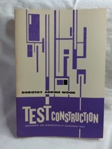 Test Construction; Development and Interpretation of Achievement 1960 Me... - £11.67 GBP