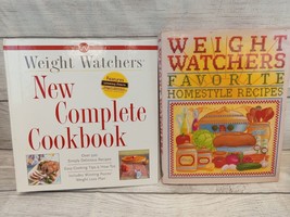 Weight Watchers New Complete Binder-Style Cookbook &amp; Homestyle Recipes Lot of 2 - £18.68 GBP