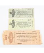 1919 Notas De Obligación Del Gobierno Ruso 25 50 250 Rublos 834c 837 865b - €47,29 EUR